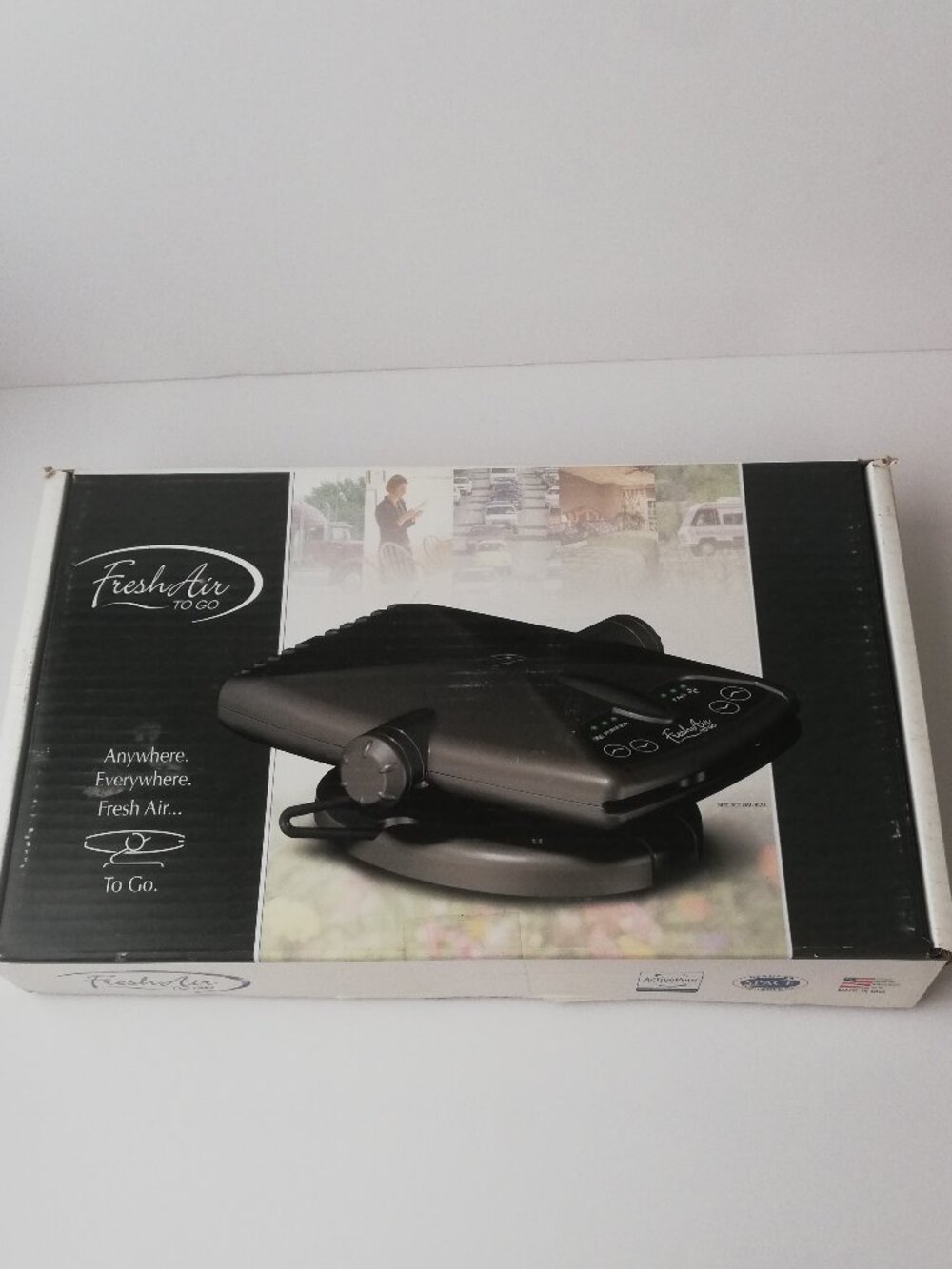 FreshAir To Go Portable Air Purifier ActivePure Technology NEW IN BOX 2004 NOS